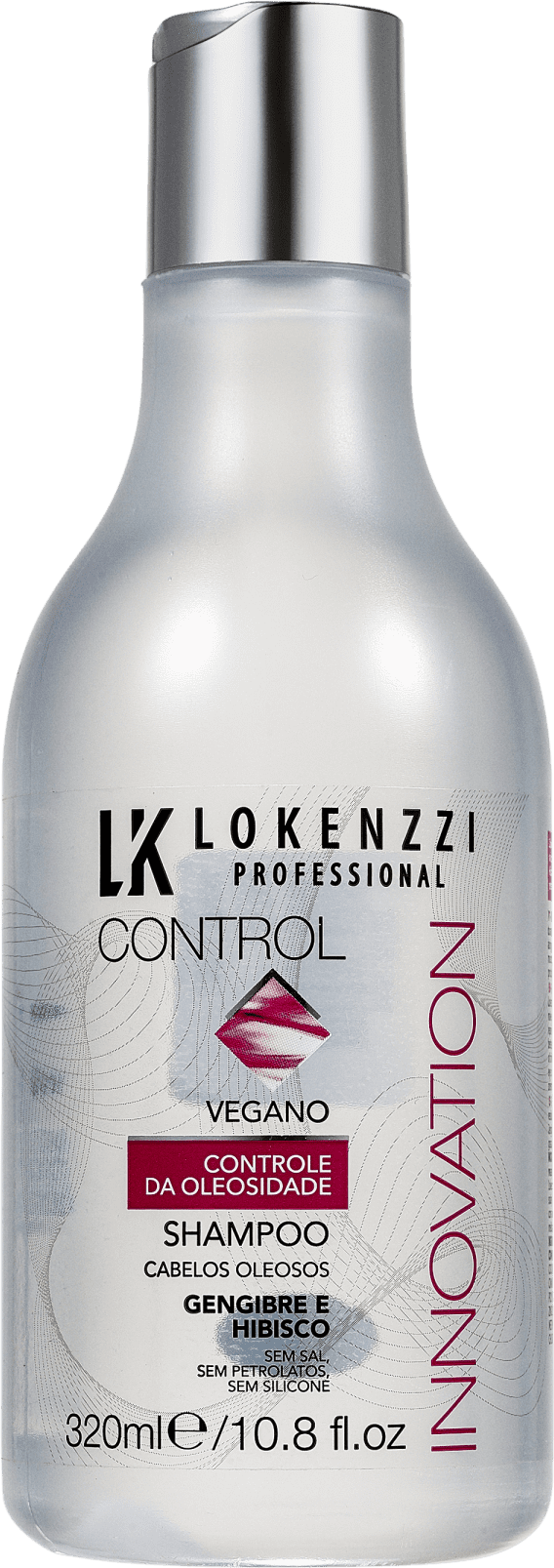 Lokenzzi Vegano Gengibre e Hibisco - Shampoo 320ml