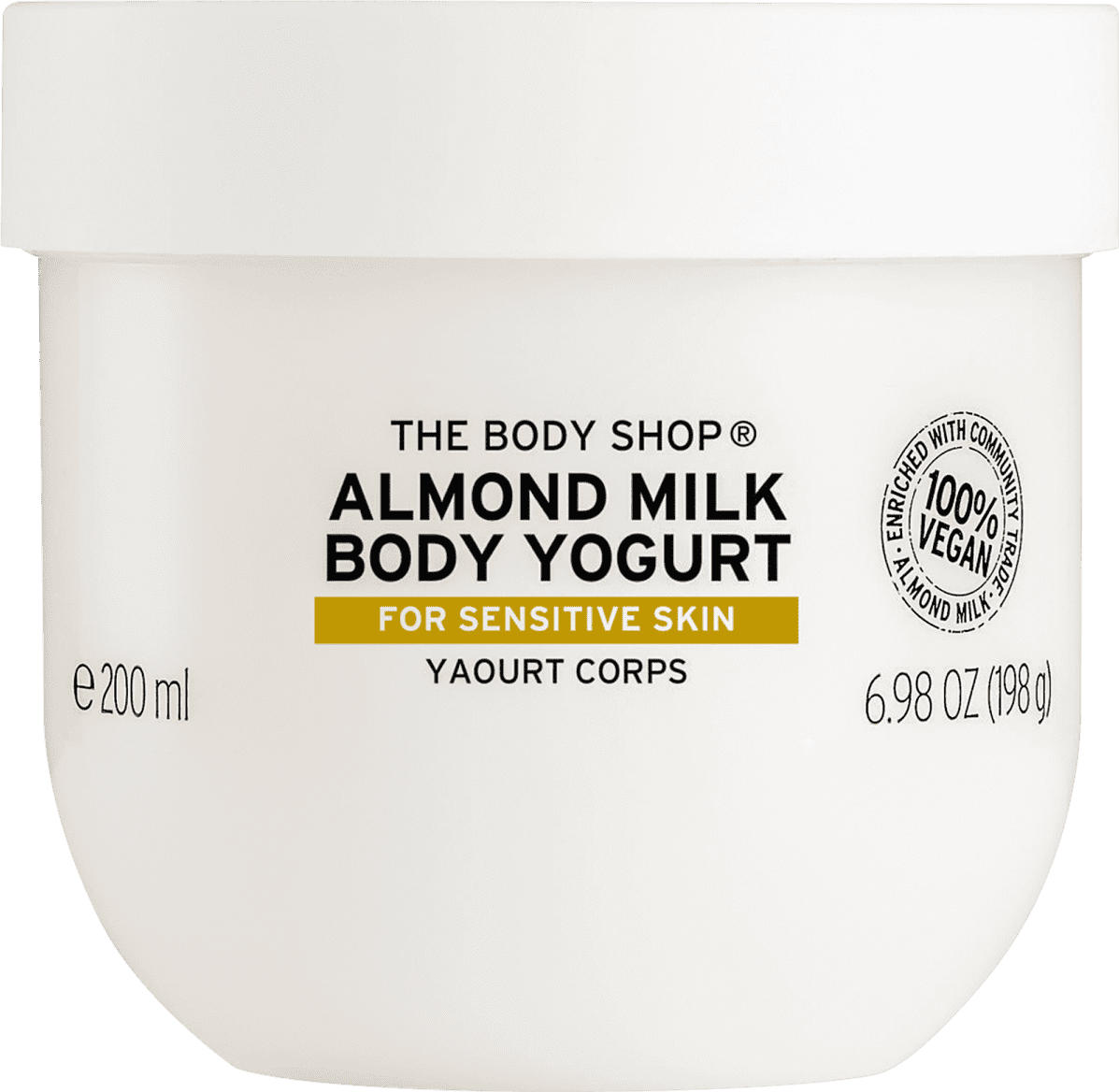 The Body Shop Almond Milk and Honey Yogurt - Creme Hidratante Corporal 200ml