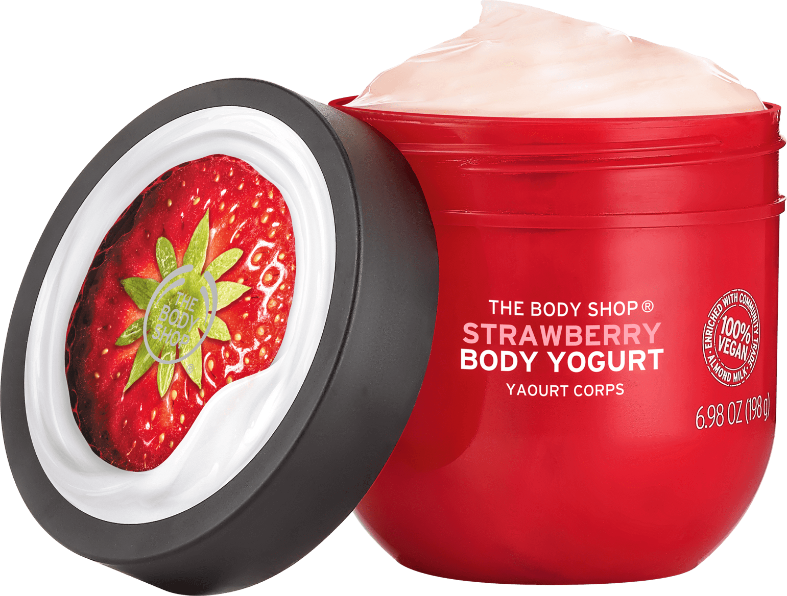 The Body Shop Yogurt Strawberry - Creme Hidratante Corporal 200ml