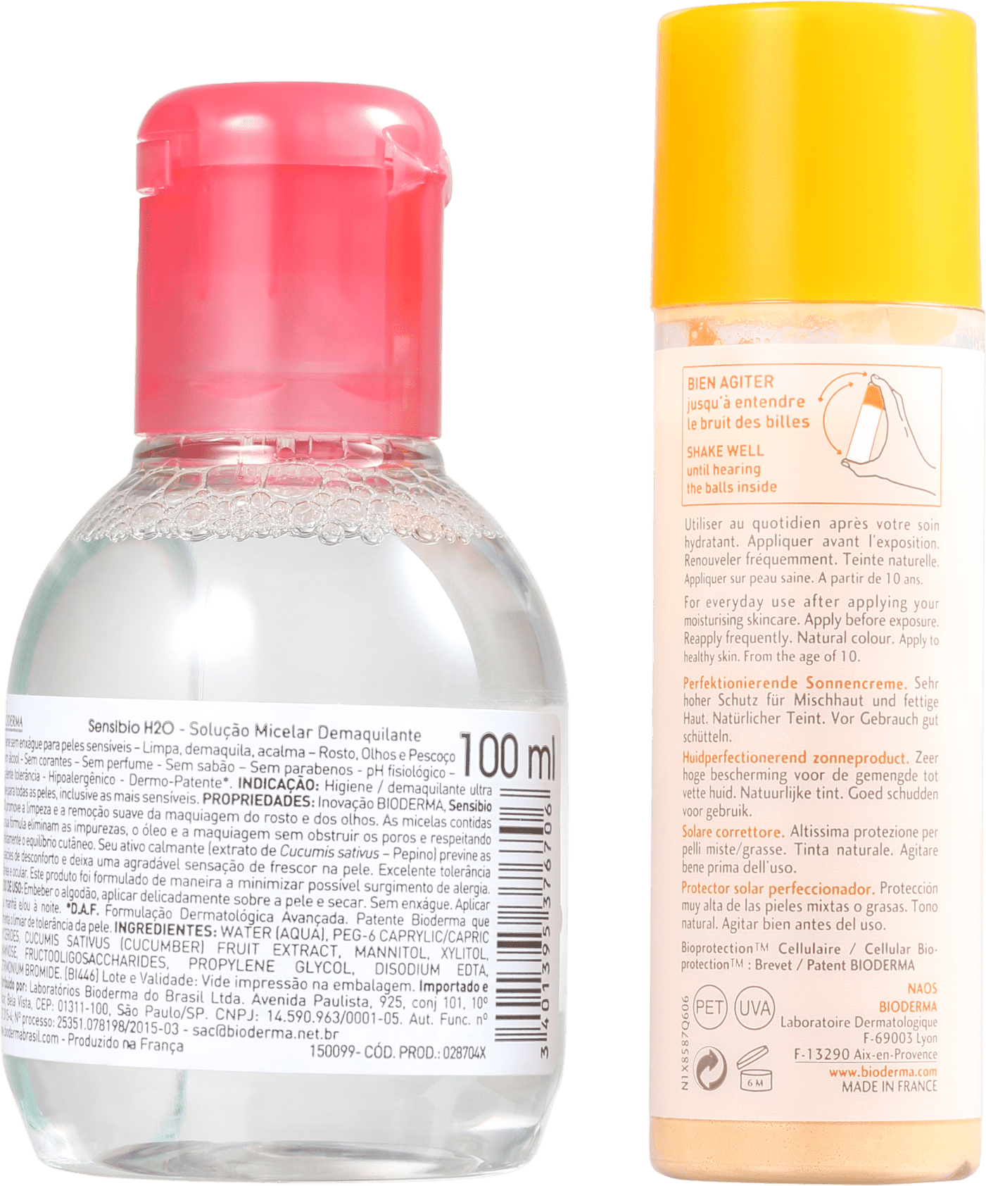 Kit Bioderma Photoderm Sensibio Muito Claro (2 Produtos)