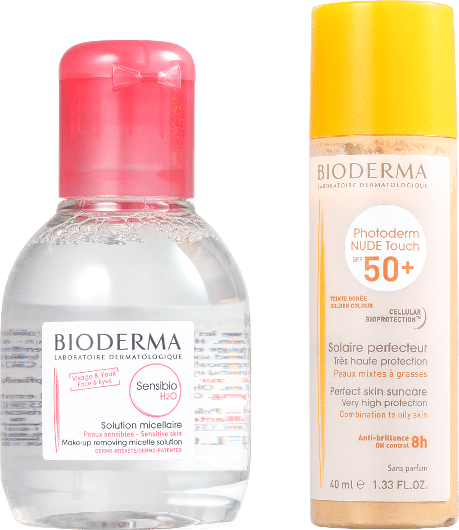 Kit Bioderma Photoderm Sensibio Dourado (2 Produtos)