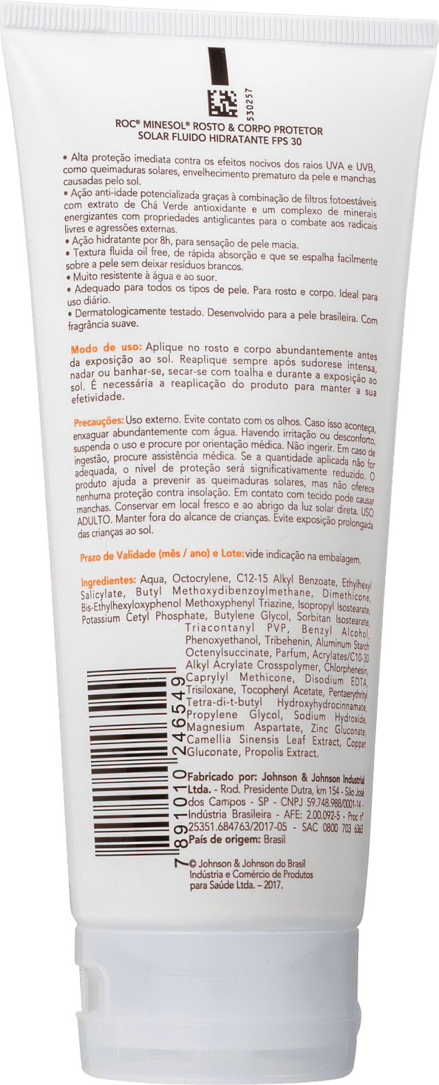 RoC Minesol Rosto & Corpo FPS30 - Protetor Solar 200ml