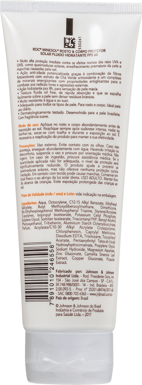 RoC Minesol Rosto & Corpo FPS60 - Protetor Solar 120ml