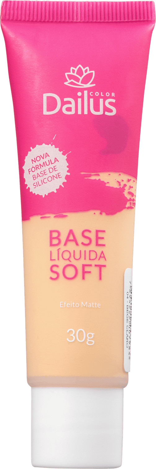 Dailus Soft 04 Bege Claro - Base Líquida 30g