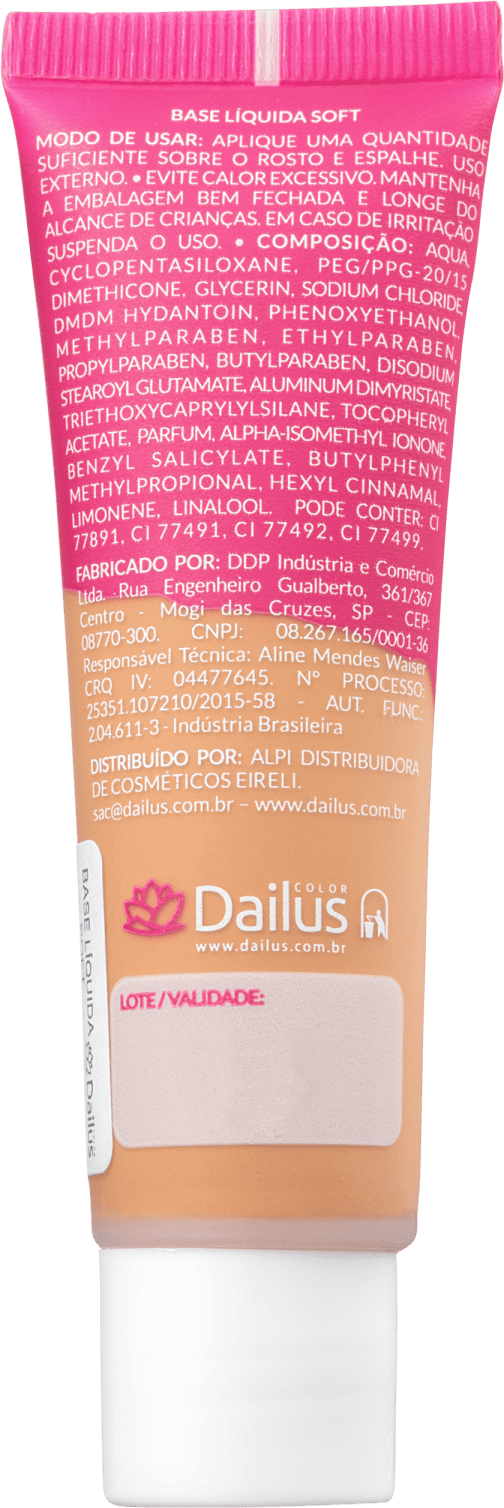 Dailus Soft 10 Marrom Claro - Base Líquida 30g