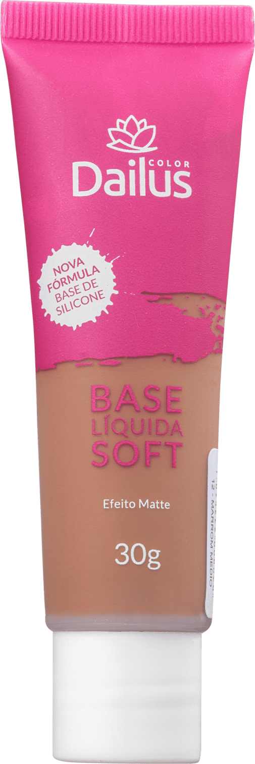 Dailus Soft 12 Marrom Médio - Base Líquida 30g