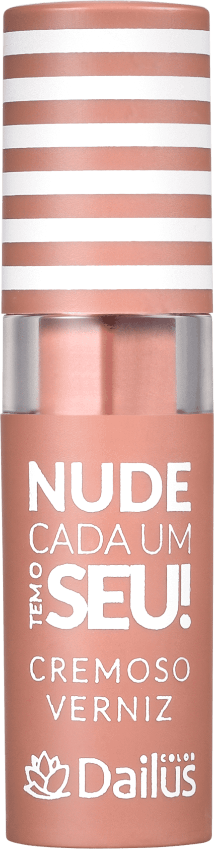 Dailus Nude Cada Um Tem o Seu Verniz 06 Crema - Batom Cremoso 4g