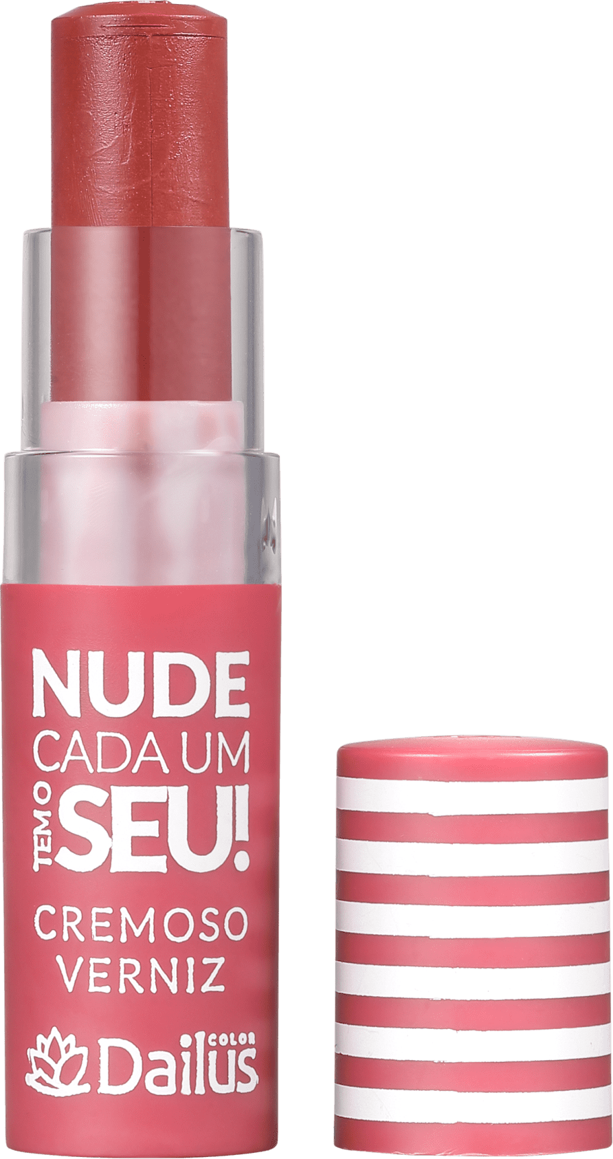Dailus Nude Cada Um Tem o Seu Verniz 08 Rosa Açaí - Batom Cremoso 4g