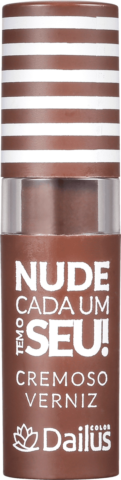 Dailus Nude Cada Um Tem o Seu Verniz 14 Puro Cacau - Batom Cremoso 4g