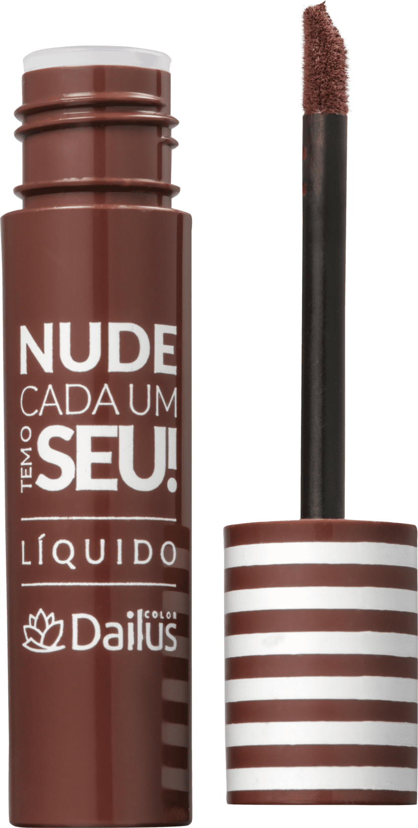 Dailus Nude Cada Um Tem o Seu 14 Puro Cacau - Batom Líquido Matte 4,6g