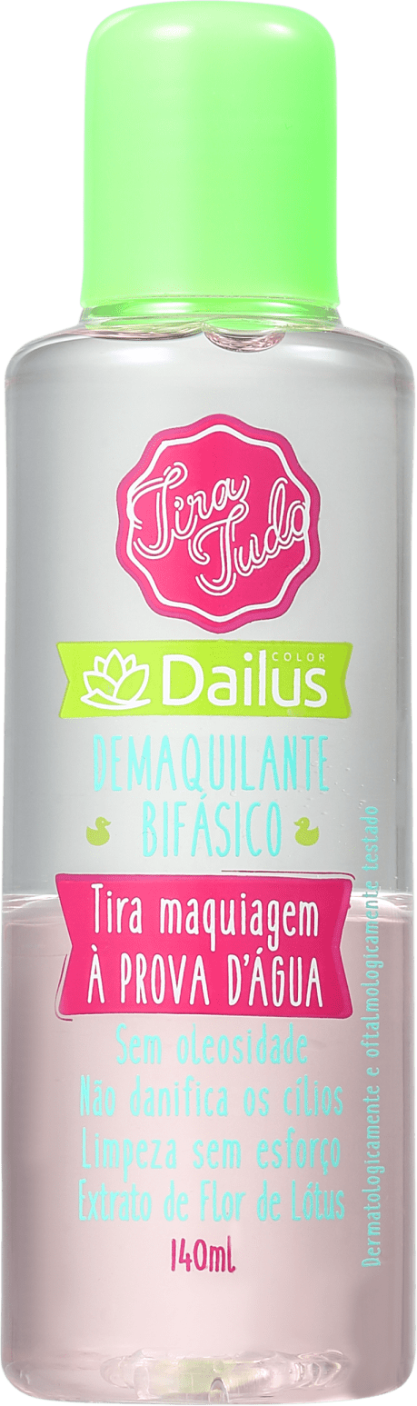 Dailus Tira Tudo - Demaquilante Bifásico 140ml