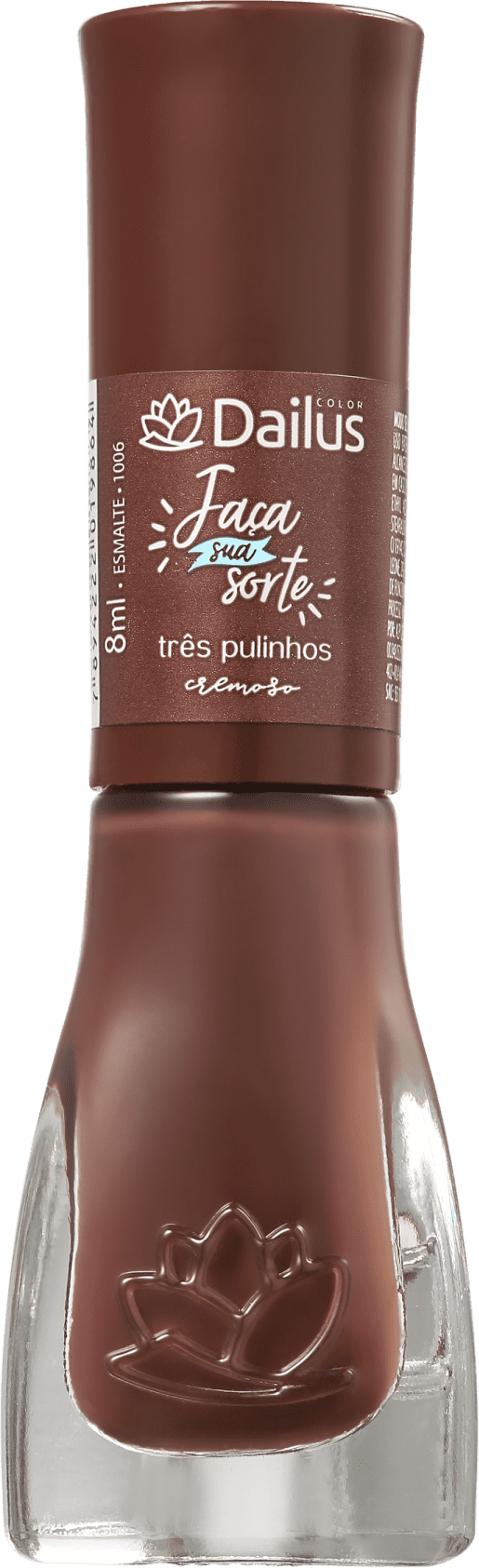 Dailus Faça Sua Sorte Três Pulinhos - Esmalte Cremoso 8ml