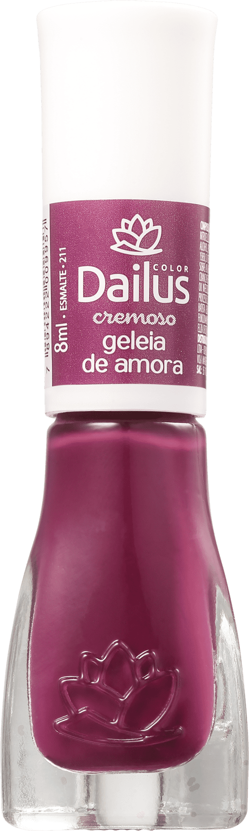 Dailus 211 Geleia de Amora - Esmalte Cremoso 8ml