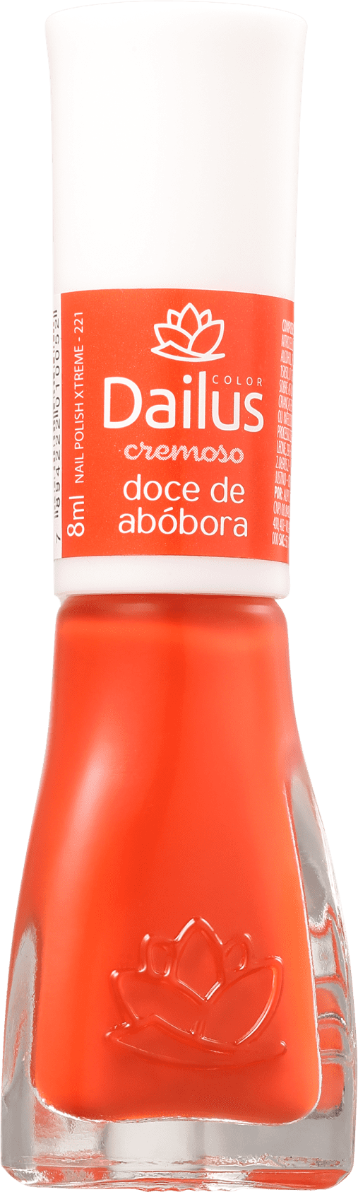Dailus 221 Doce de Abóbora - Esmalte Cremoso 8ml