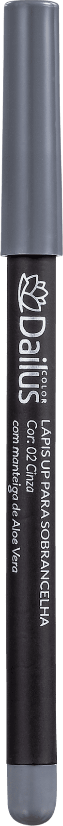Dailus 02 Cinza - Lápis para Sobrancelha 1,8g