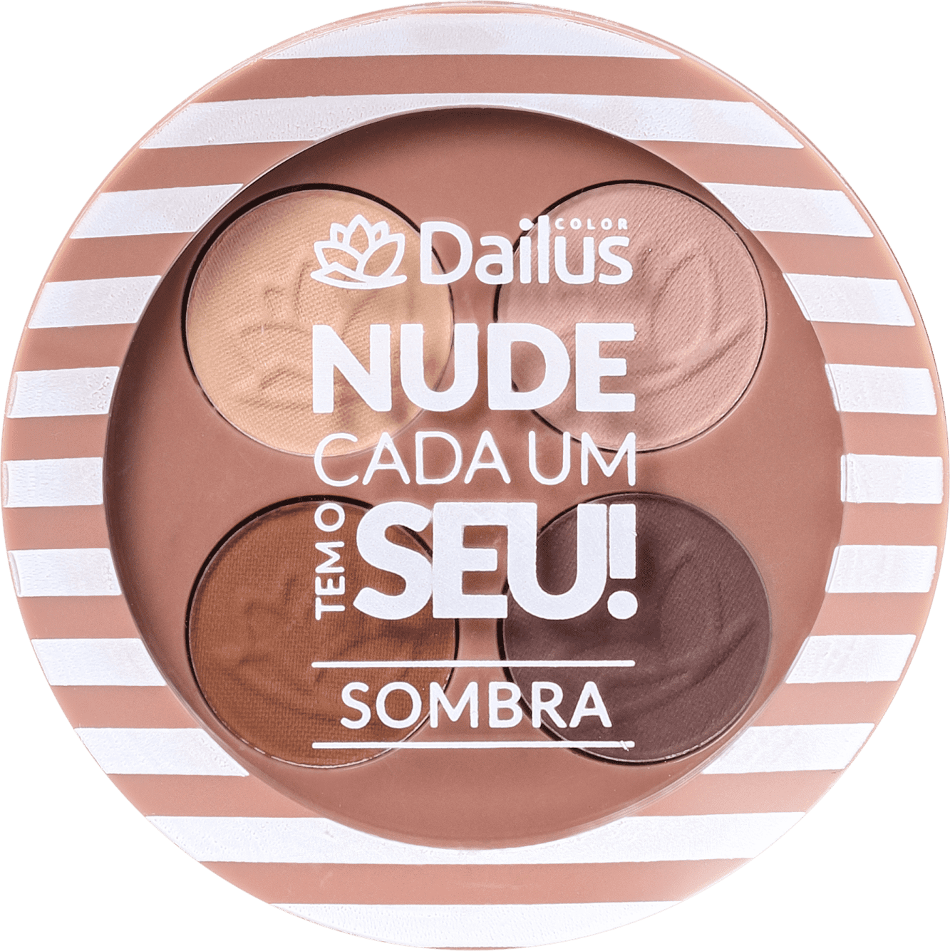 Dailus Nude Cada Um Tem O Seu 02 Chic Nude - Paleta de Sombras 38g