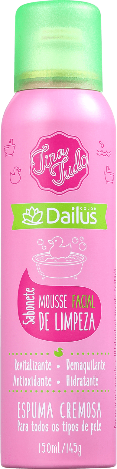 Dailus Tira Tudo - Sabonete Mousse Facial 150ml