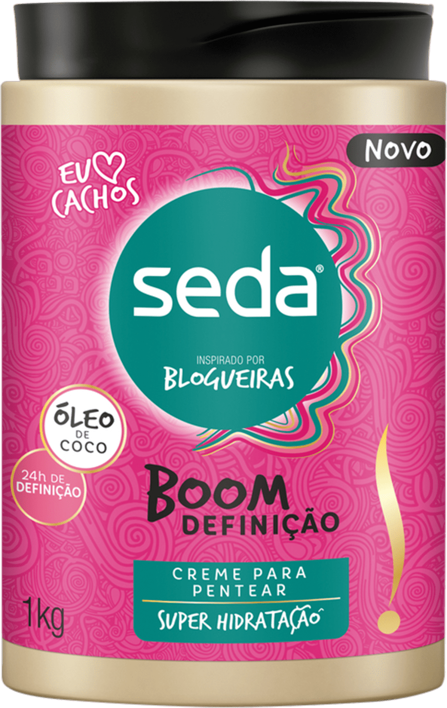 Creme de Pentear Seda Boom Definição 1000g