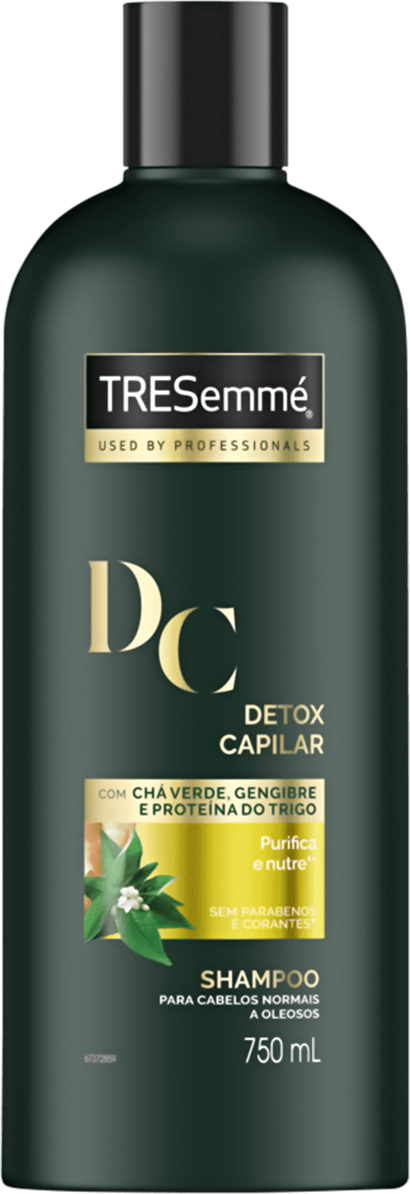 Shampoo TRESemmé Detox Capilar 750ml