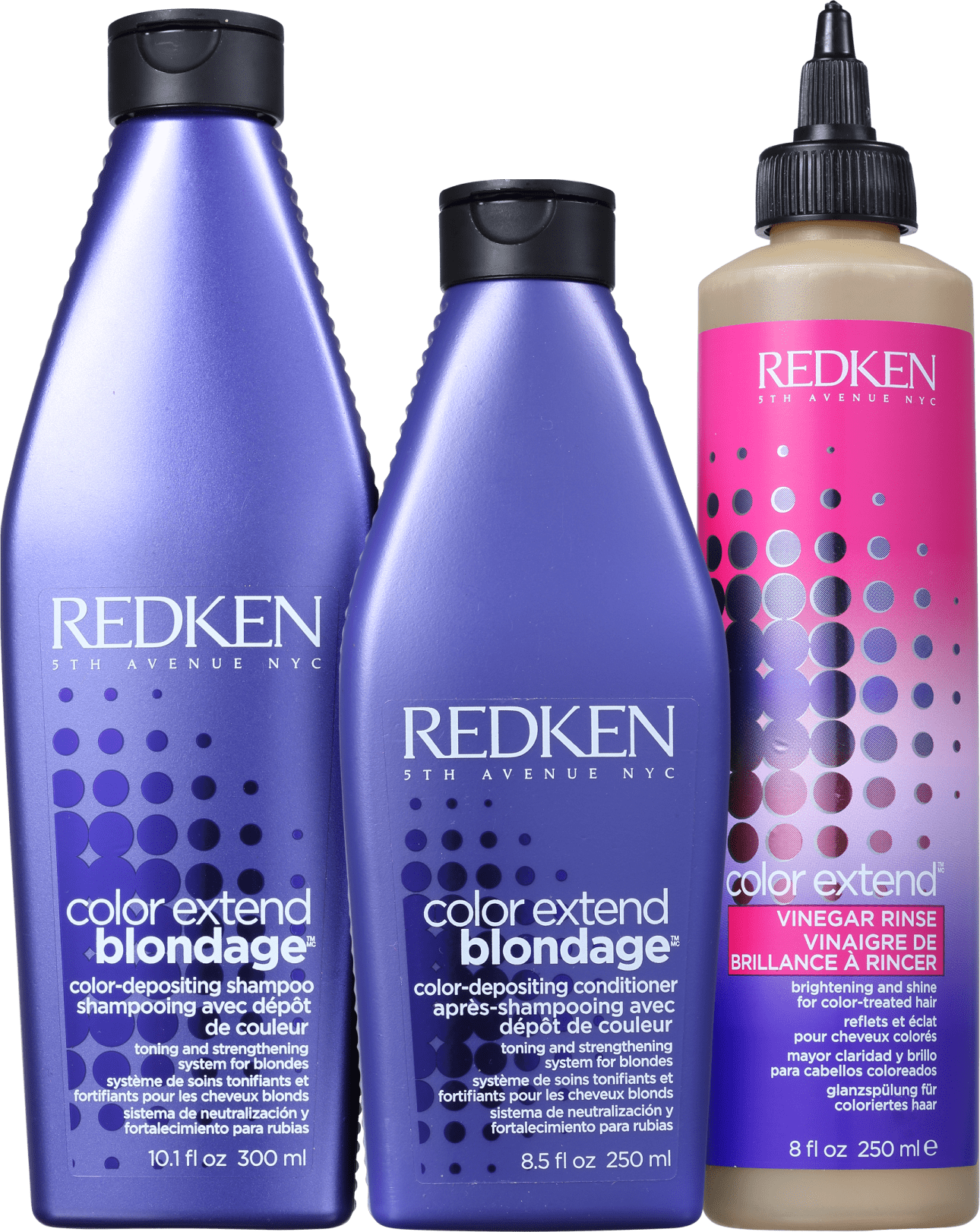 Kit Redken Color Extend Blondage Vinegar (3 Produtos)