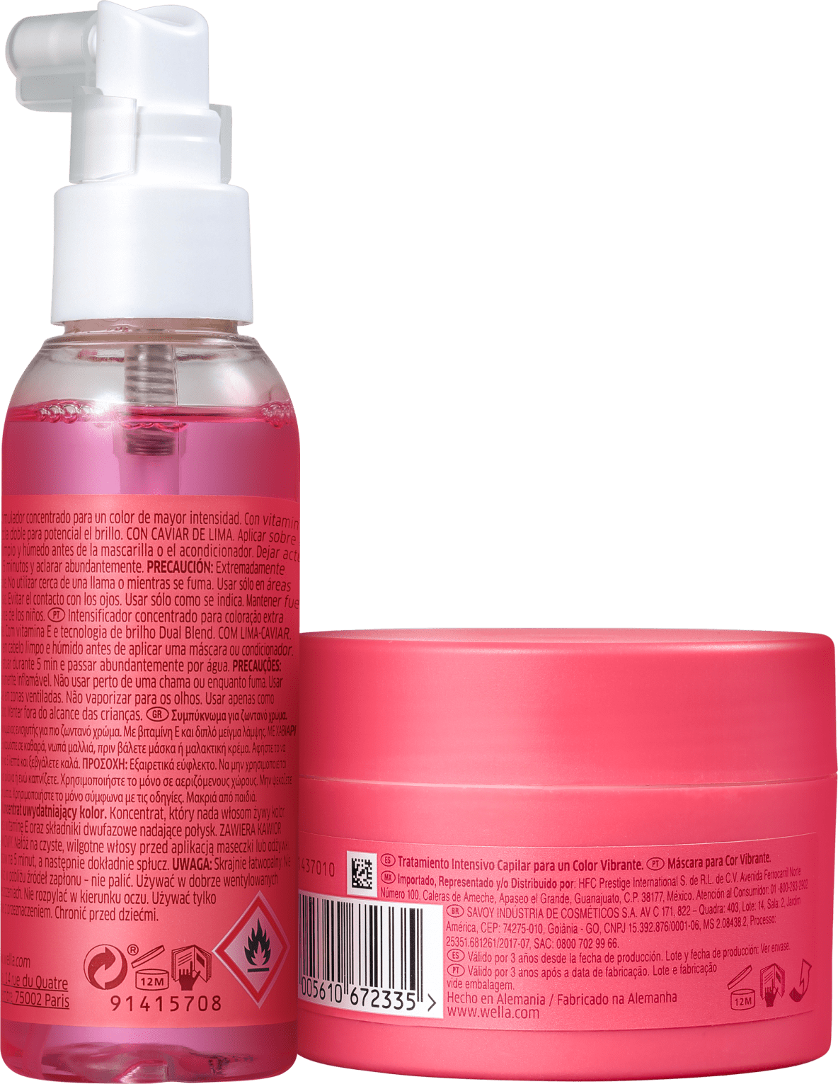 Kit Wella Professionals Invigo Color Brilliance Treatment (2 Produtos)