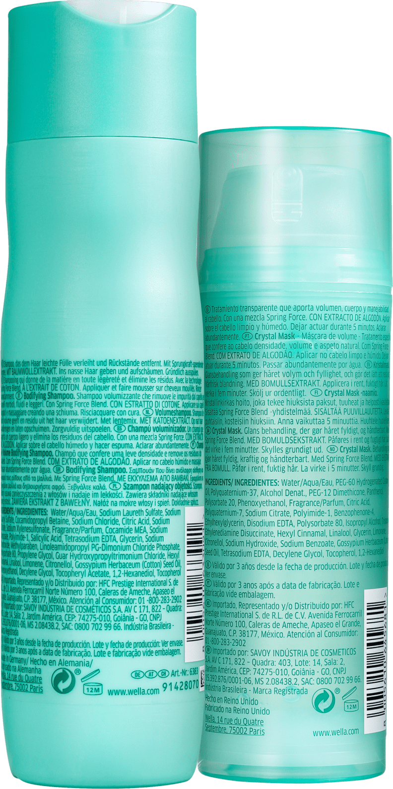 Kit Wella Professionals Invigo Volume Boost Duo (2 Produtos)