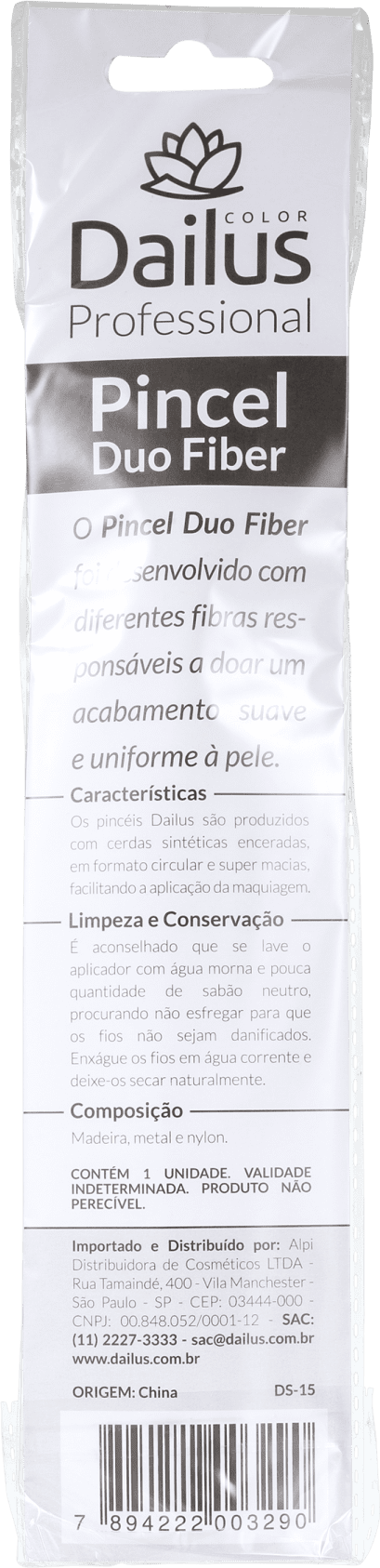 Dailus 15 - Pincel Duo Fiber