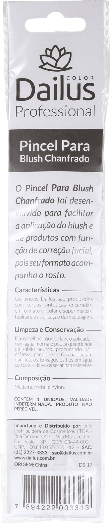Dailus 17 - Pincel Chanfrado