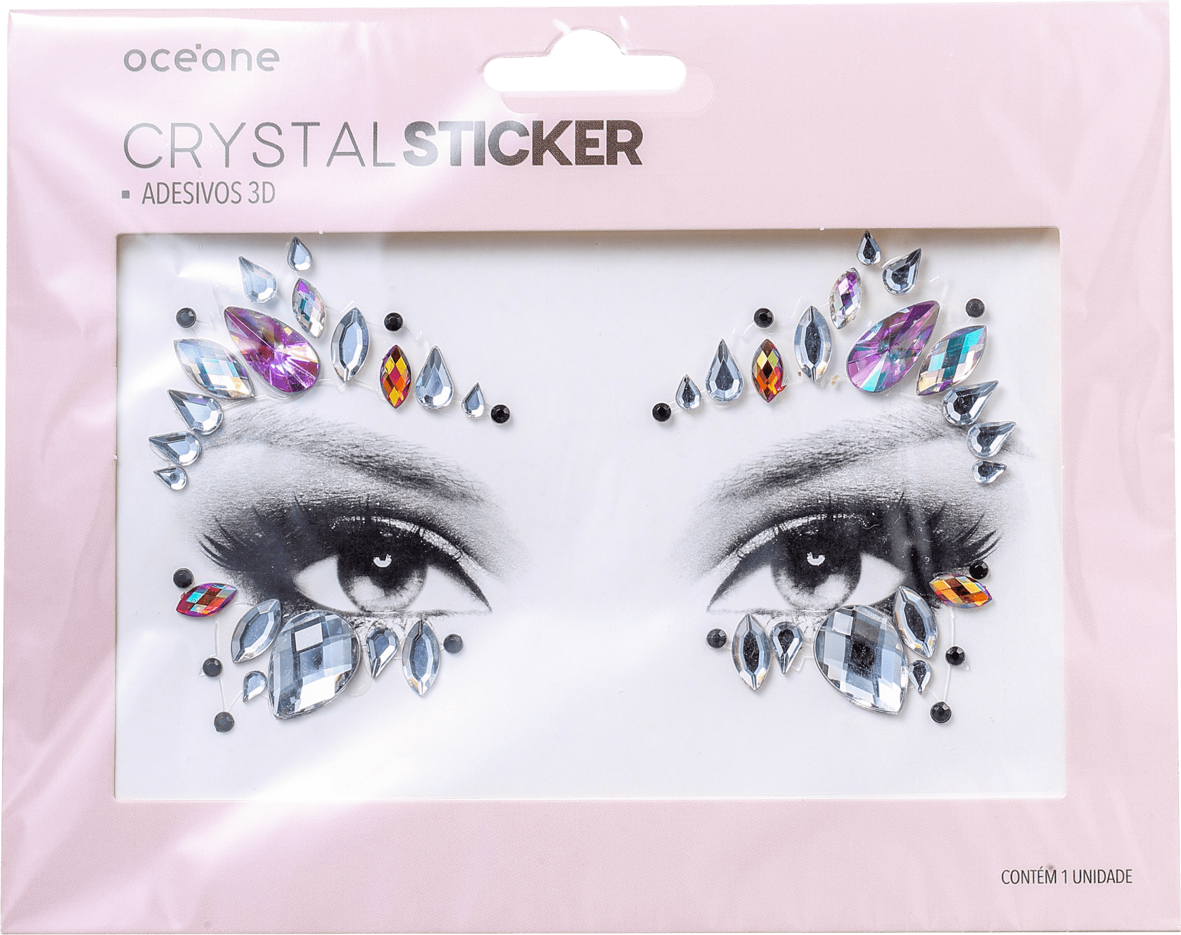 Océane Crystal Sticker CS3 - Adesivo 3D