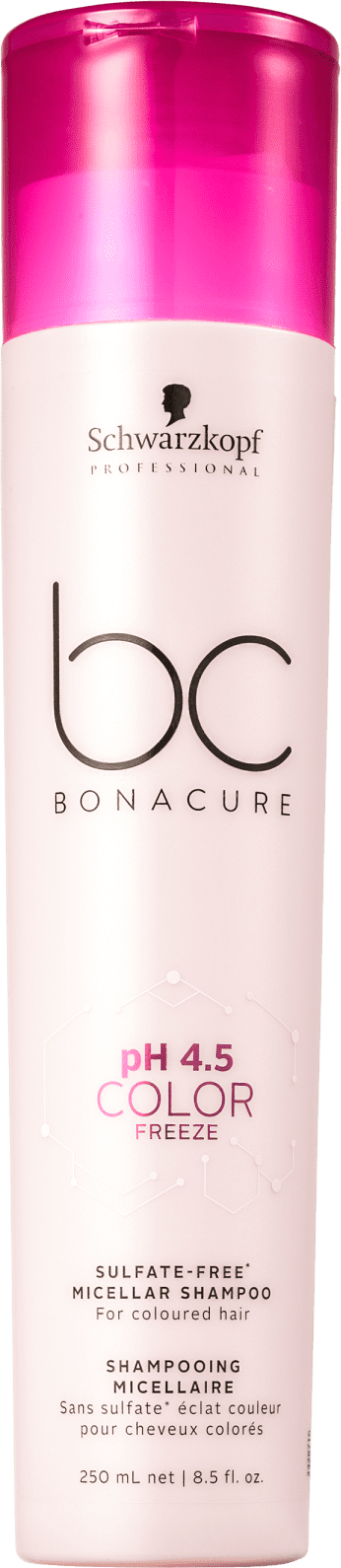 Schwarzkopf Professional BC Bonacure pH 4.5 Color Freeze Micellar - Shampoo sem Sulfato 250ml
