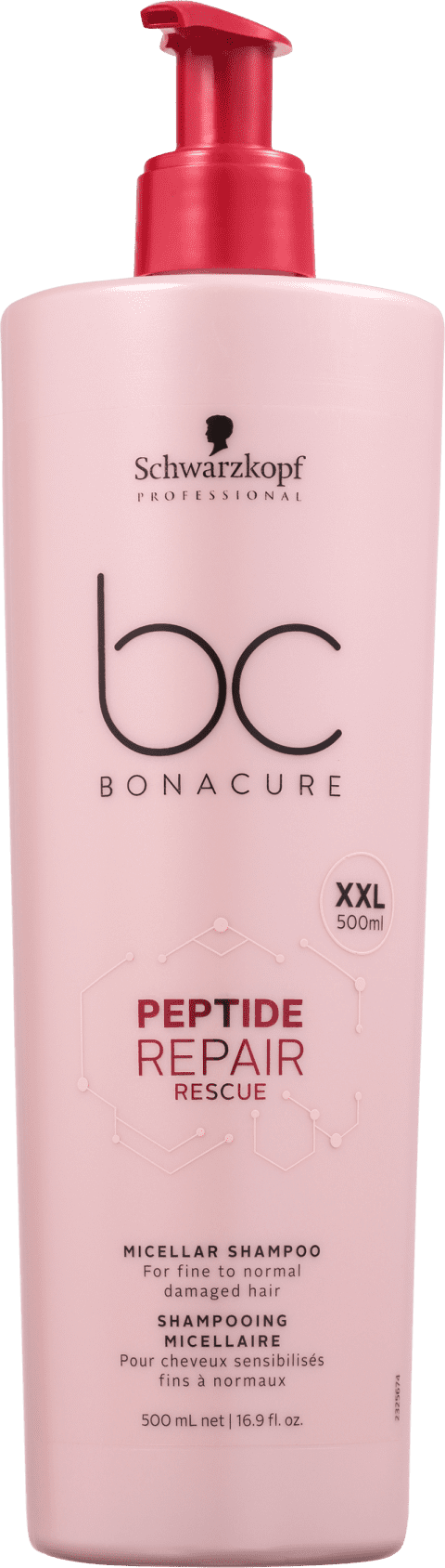 Schwarzkopf Professional BC Bonacure Peptide Repair Rescue Micellar - Shampoo 500ml