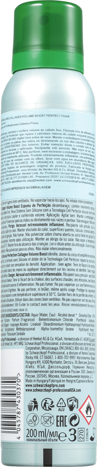Schwarzkopf Professional BC Bonacure Collagen Volume Boost - Leave-in 200ml