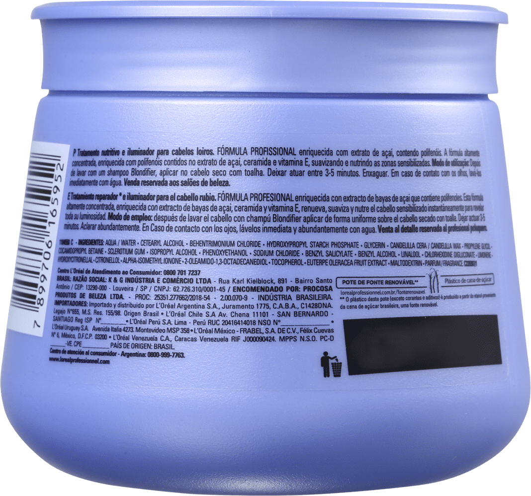 L'Oréal Professionnel Serie Expert Blondifier Gloss - Máscara Capilar 250g