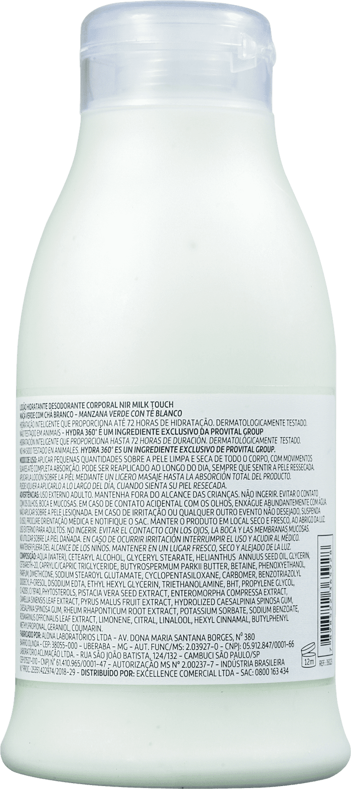 Nir Cosmetics Milk Touch Summer Wish - Loção Hidratante Corporal 315g