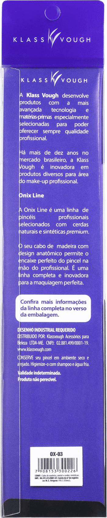 Klass Vough Onix Line 03 - Pincel para Base