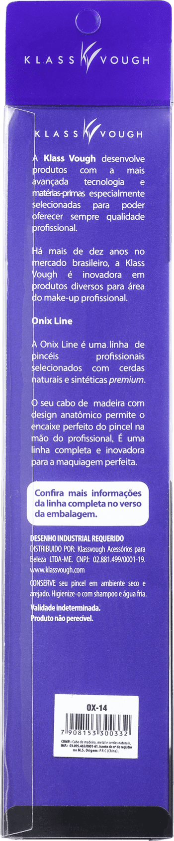 Klass Vough Onix 14 - Pincel para Sombra