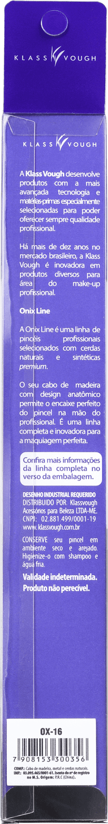 Klass Vough Onix 16 - Pincel para Sombra