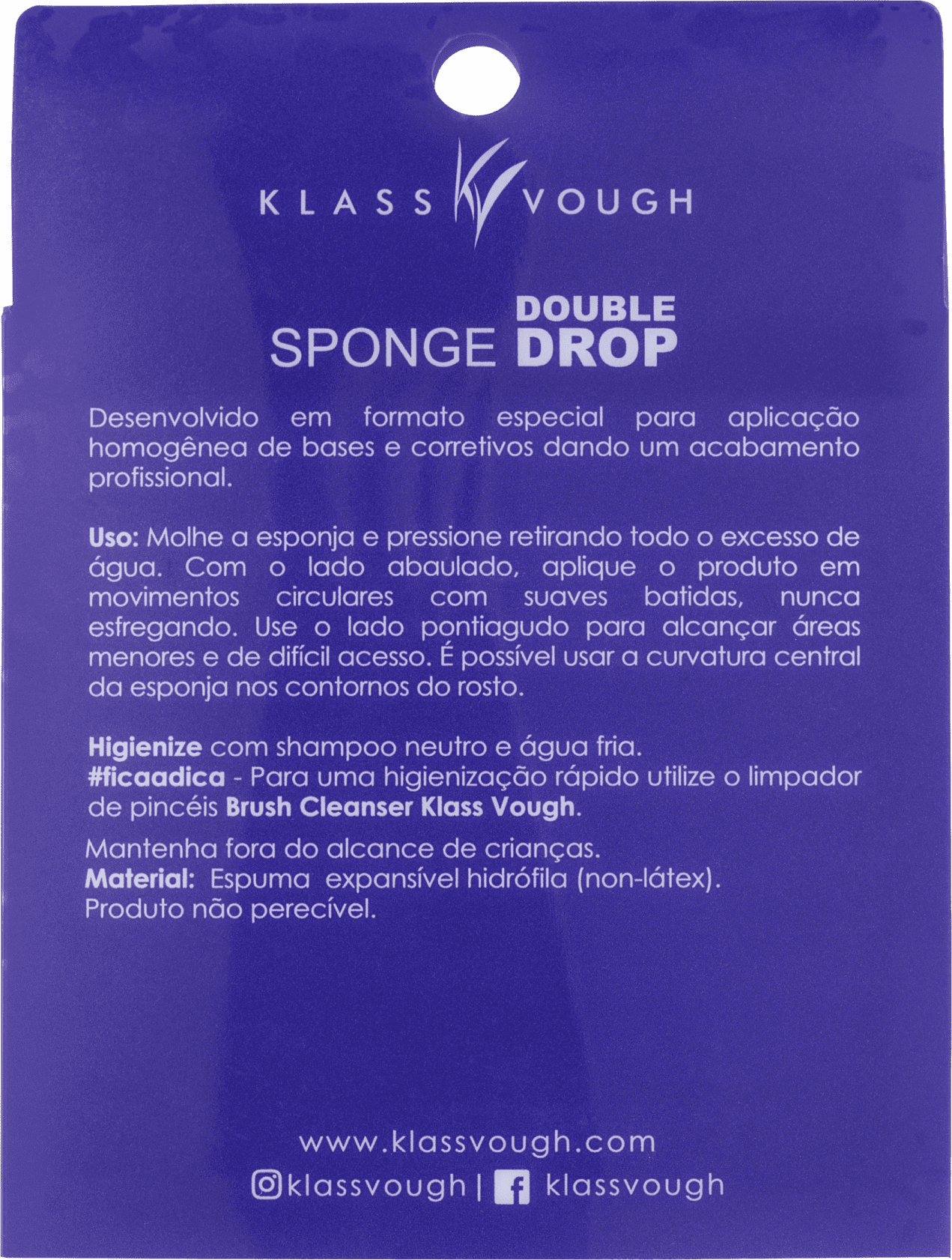 Kit Klass Vough Sponge Double Drop (2 Unidades)