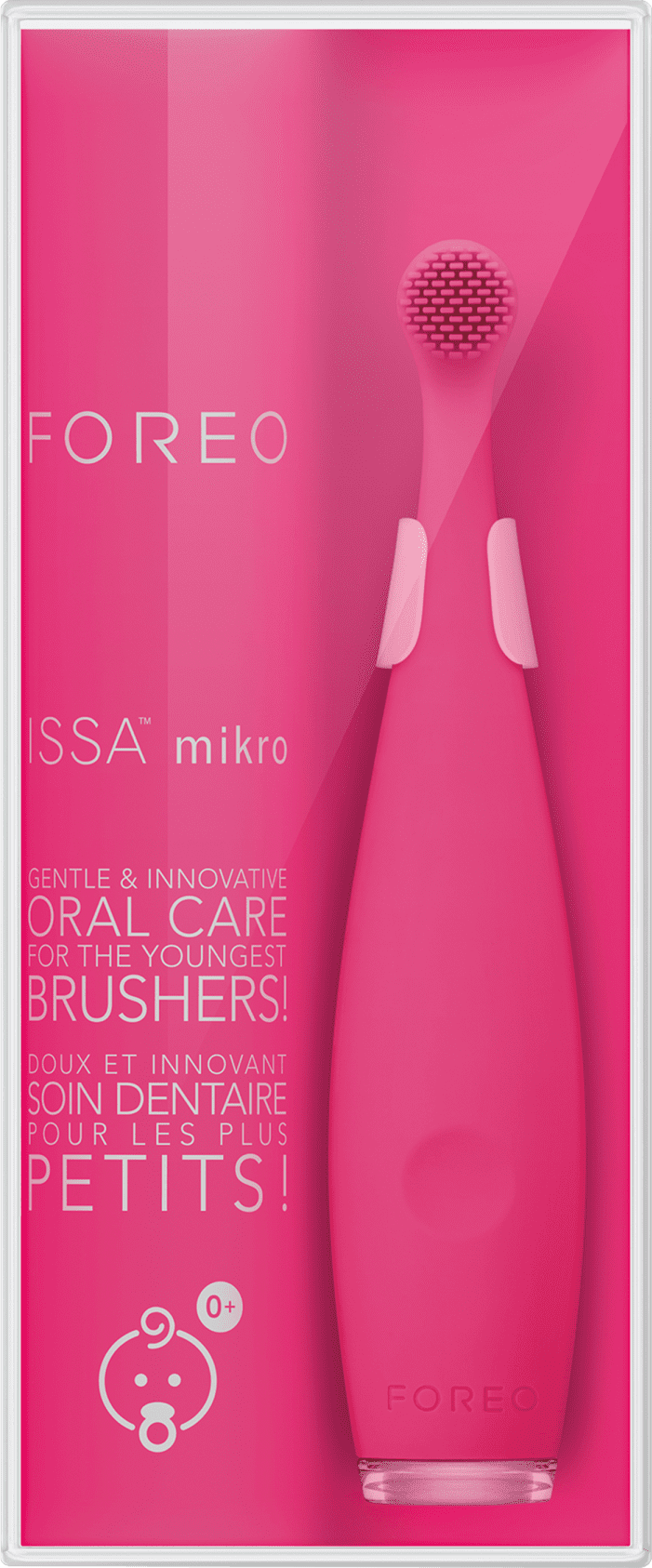 Foreo Issa Mikro Fuchsia - Escova de Dente Elétrica Infantil