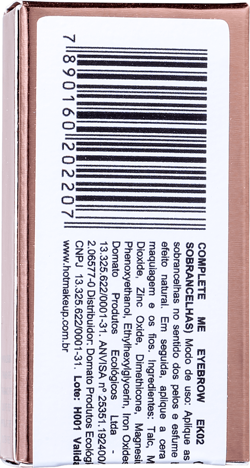 Hot MakeUp Complete Me EK03 - Paleta para Sobrancelha