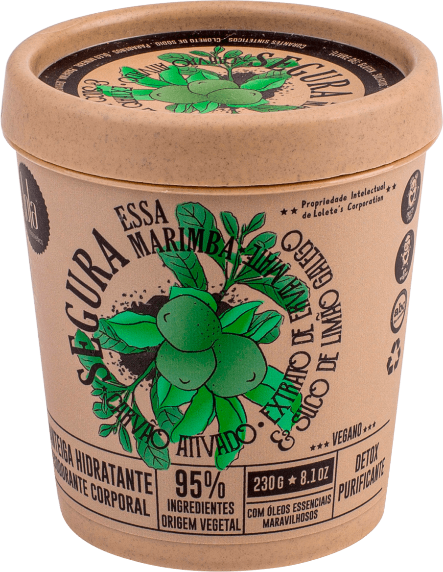 Lola Cosmetics Segura Essa Marimba Detox Purificante - Creme Hidratante Corporal 230g