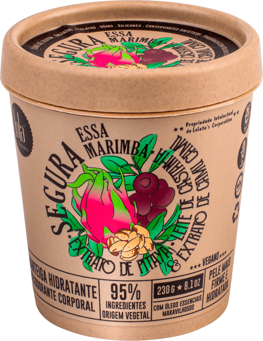 Lola Cosmetics Segura Essa Marimba Extrato de Pitaya - Hidratante Corporal 230g