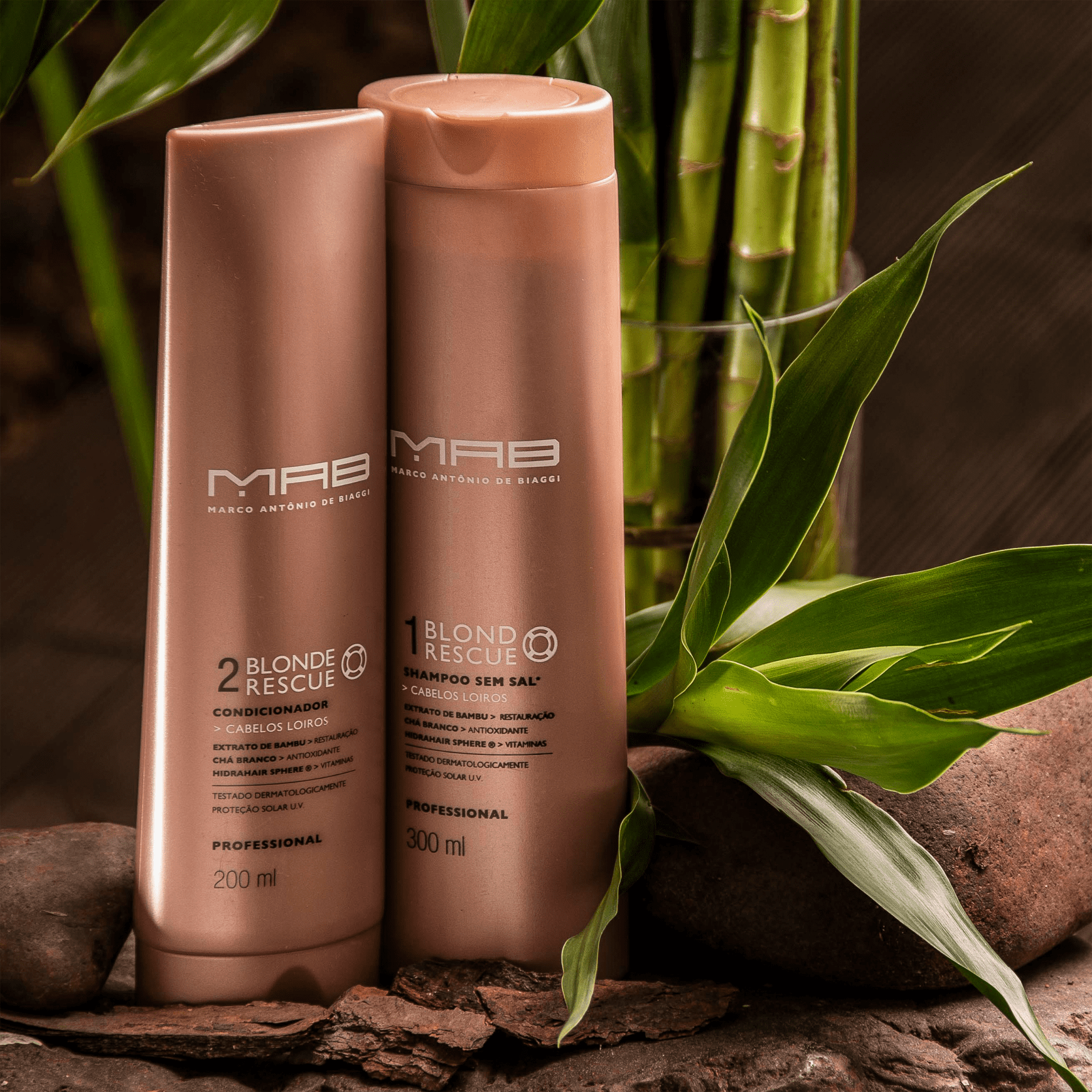 MAB Marco Antônio de Biaggi Blond Rescue - Shampoo 300ml