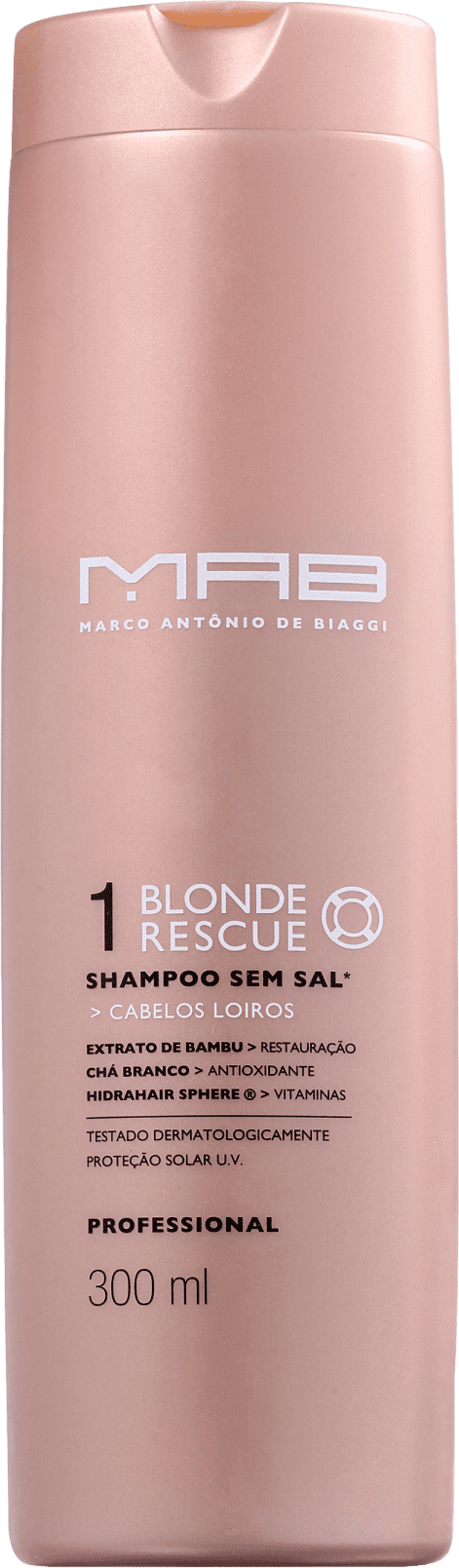 MAB Marco Antônio de Biaggi Blond Rescue - Shampoo 300ml