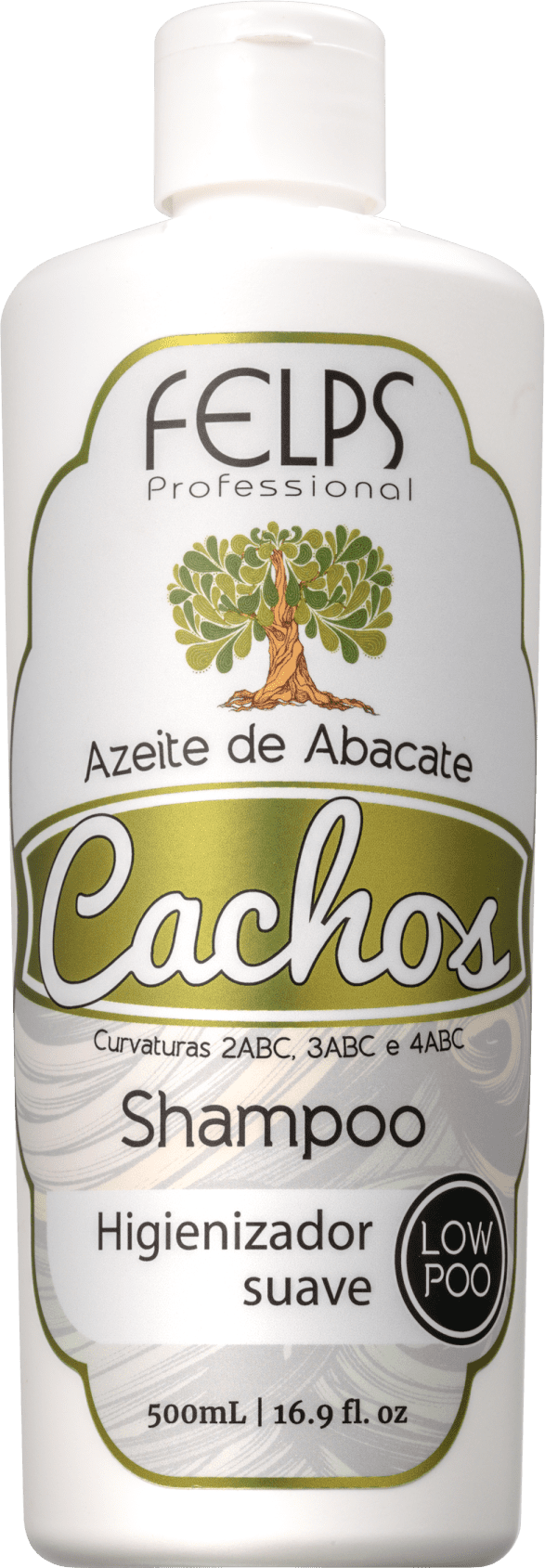 Felps Profissional Cachos Azeite de Abacate - Shampoo Low Poo 500ml