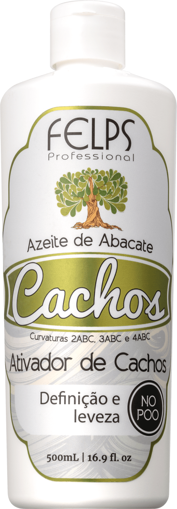 Felps Profissional Cachos Azeite de Abacate - Ativador de Cachos 500ml
