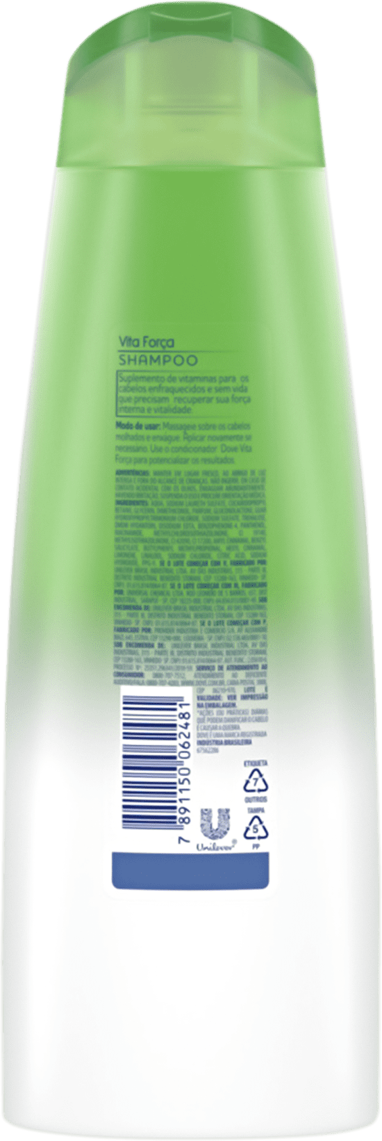 Dove Vita Força - Shampoo 400ml