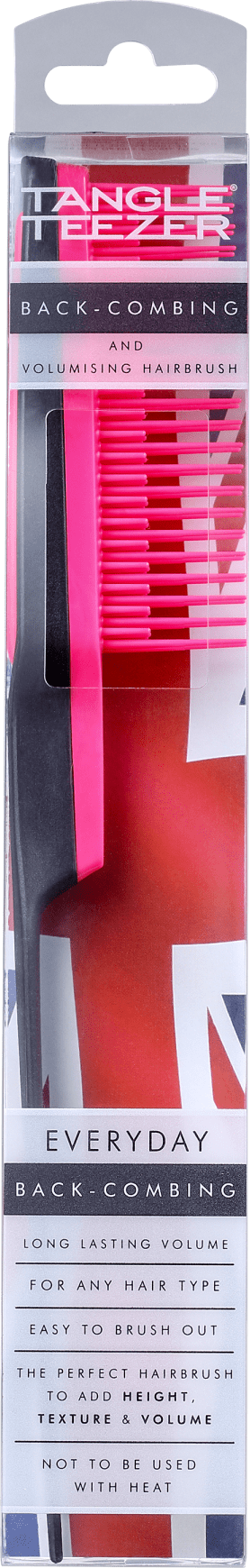 Tangle Teezer Back-Combing Pink Embrace - Escova para Volume 84g
