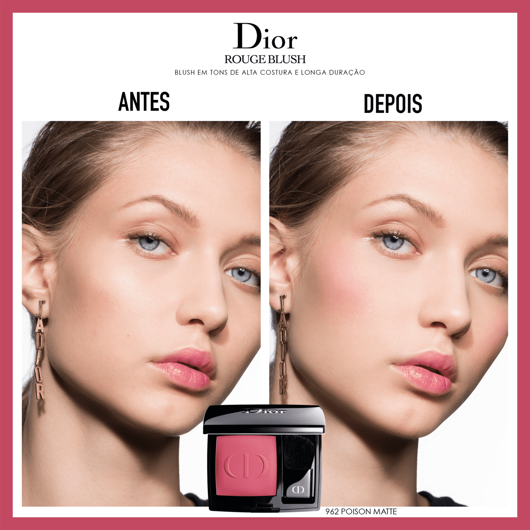 Dior Diorskin Rouge 962 Poison - Blush Matte 6,7g