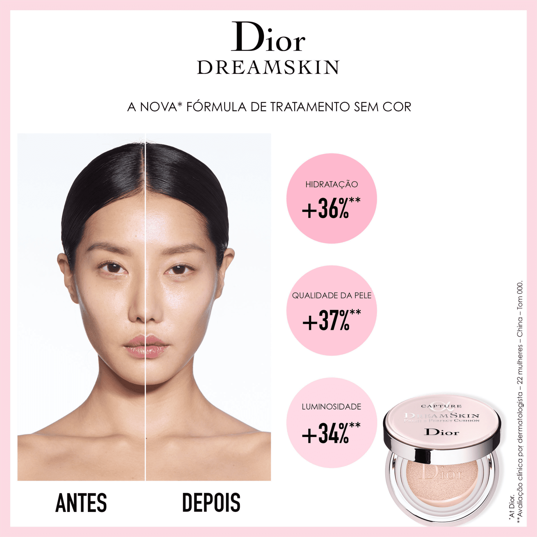 Dior Dreamskin Moist And Perfect Cushion 030 - Tratamento Anti-Idade 15g